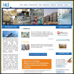 Screen shot of the MGI International Ltd website.