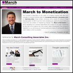 Screen shot of the March Consulting Group website.