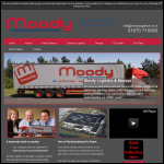 Screen shot of the Moody, D. (Haulage) Ltd website.