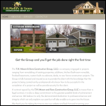 Screen shot of the Moore, T. H. (Contractors) Ltd website.