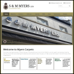 Screen shot of the Myers, S & M Ltd website.