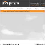 Screen shot of the MFD International Ltd website.