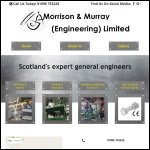 Screen shot of the Morrison & Murray Ltd website.