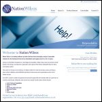 Screen shot of the Nation Wilcox & Associates Ltd website.