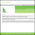 Screen shot of the NFI Ltd website.