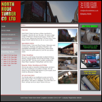 Screen shot of the North Rode Timber Co Ltd website.