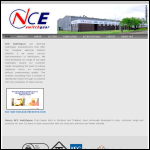 Screen shot of the NCE Switchgear website.