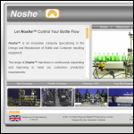 Screen shot of the Noshe Engineering Ltd website.