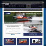 Screen shot of the Northcraft Rigid Inflatables website.
