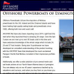 Screen shot of the Offshore Powerboats Ltd website.
