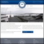 Screen shot of the Arrow Aviation Services Ltd website.