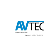 Screen shot of the Avtech Ltd website.
