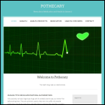 Screen shot of the Pothecary & Barratt website.