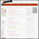 Screen shot of the PTL (CE) Ltd website.