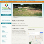 Screen shot of the Pelham Construction Ltd website.