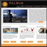Screen shot of the Palm Ltd website.