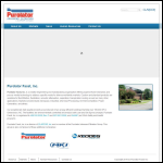Screen shot of the Purolator Products website.