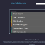 Screen shot of the Quartet Manufacturing website.