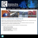 Screen shot of the Roberts Bros Engineering Ltd website.