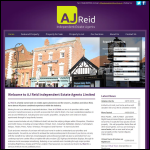 Screen shot of the J & E Reid Ltd website.