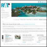 Screen shot of the RA Design & Build Ltd website.