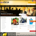 Screen shot of the Reva Engineering Ltd website.