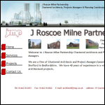 Screen shot of the Roscoe Milne, J. Partnership website.