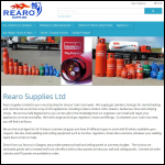 Screen shot of the Rearo Supplies Ltd website.