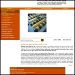 Screen shot of the Resin Glass Products Ltd website.