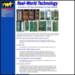 Screen shot of the Real-World Technology Ltd website.