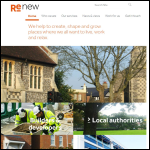 Screen shot of the RE (UK) Ltd website.