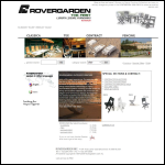 Screen shot of the Rovergarden website.