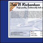 Screen shot of the Richardson, Ian B. website.