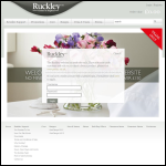Screen shot of the Ruckley Dried Flowers website.