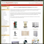 Screen shot of the Surplus Stores & Equipment Co website.