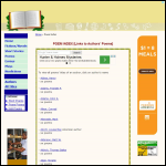 Screen shot of the Sangster & Annand website.