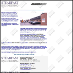 Screen shot of the Steadfast (Scotland) Ltd website.