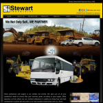 Screen shot of the Stewart Industrial Services Ltd website.