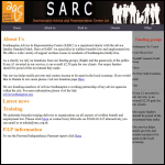 Screen shot of the Sarc Ltd website.