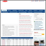 Screen shot of the Seabay Ltd website.