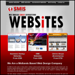 Screen shot of the SMIS Ltd website.