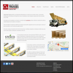 Screen shot of the Solent Trusses Ltd website.