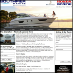 Screen shot of the South Pier Shipyard website.