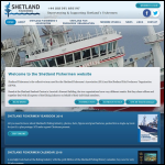 Screen shot of the Shetland Fish Producers’ Organisation website.