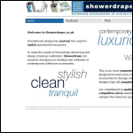 Screen shot of the Showerdrape (STD) Ltd website.