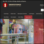 Screen shot of the Shopfittings (Manchester) Ltd website.
