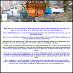 Screen shot of the Sutton Staithe Boatyard Ltd website.