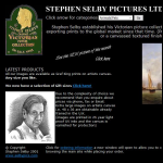 Screen shot of the Selby, Stephen Pictures website.