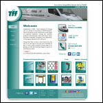 Screen shot of the Shropshire Fasteners Ltd website.