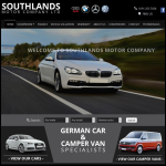 Screen shot of the Southlands Ltd website.